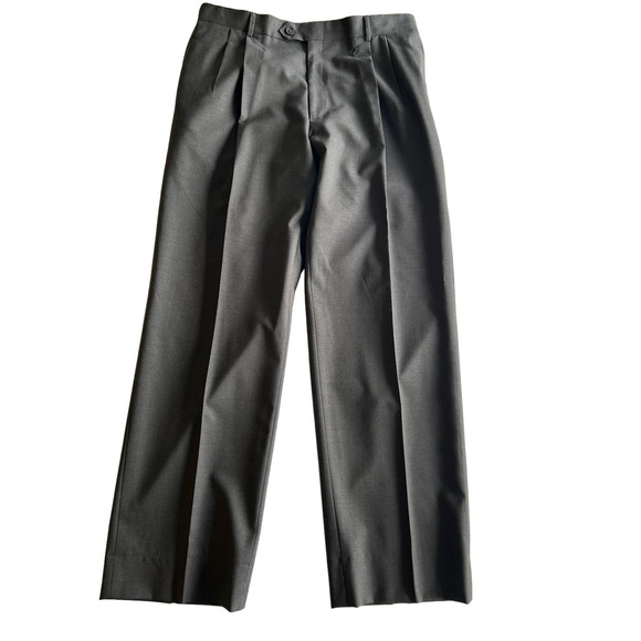 Austin Reed Dark Gray Wool Dress Pants, Size 37 - Picture 1 of 8